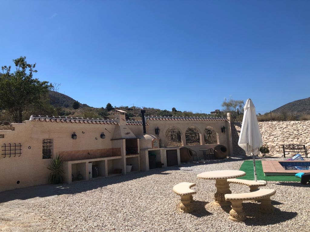 Villa 1 chambre, 1 salle de bain avec piscine et beaucoup de terrain à Vélez-Blanco