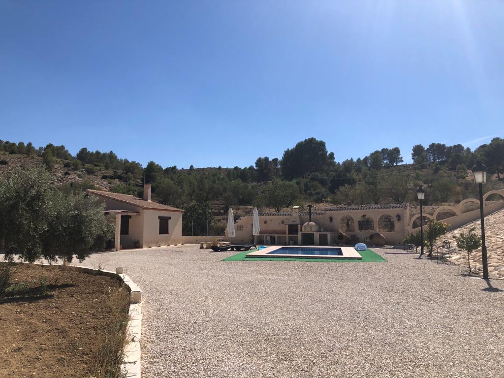 Villa 1 chambre, 1 salle de bain avec piscine et beaucoup de terrain à Vélez-Blanco