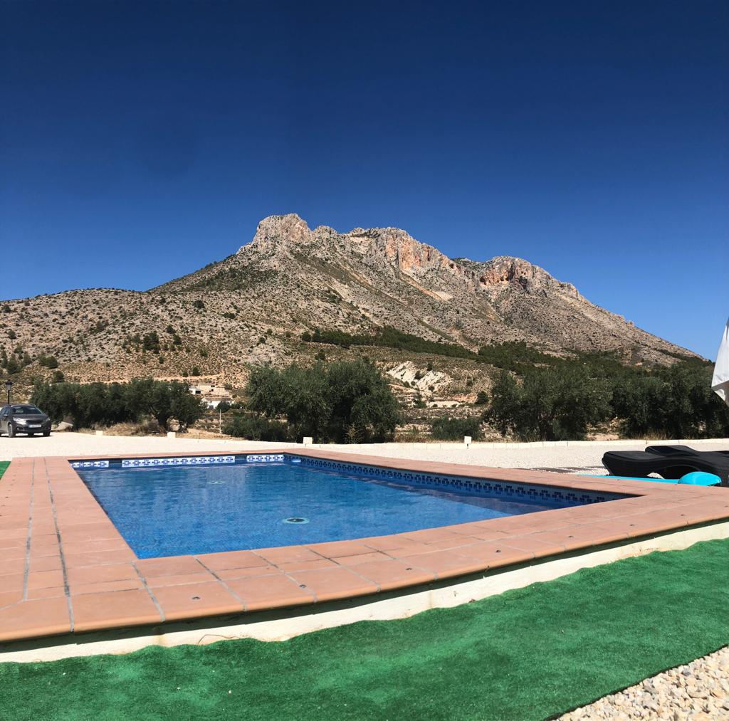 Villa 1 chambre, 1 salle de bain avec piscine et beaucoup de terrain à Vélez-Blanco