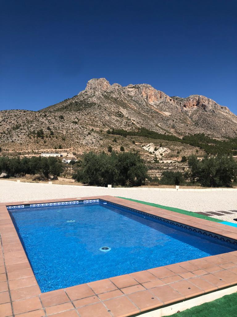 Villa 1 chambre, 1 salle de bain avec piscine et beaucoup de terrain à Vélez-Blanco