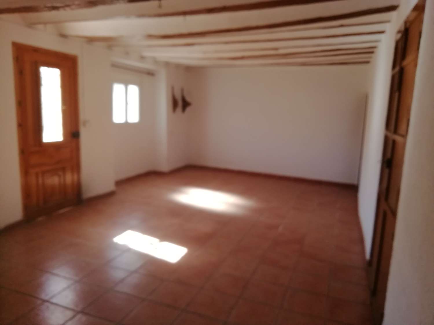 Finca con casa adosada, nave independiente, balsa piscina y 27.000m2 de tierra