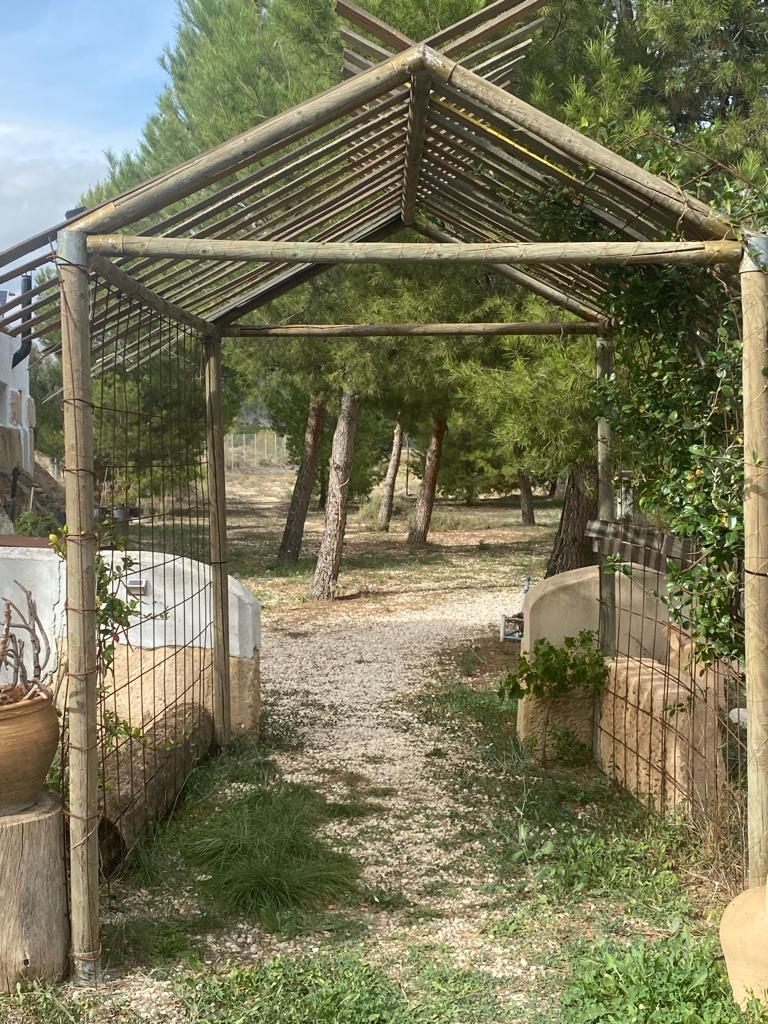 Finca rustica con tres casas y piscina en Zarcilla de ramos