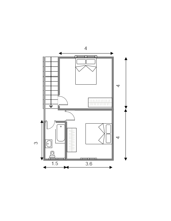 Schönes Haus mit 3 Schlafzimmern und 2 Bädern in Velez-Blanco