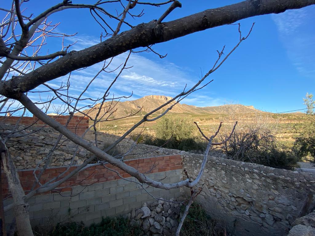 Beau et grand 5 chambres, 2 salles de bain, vieux cortijo avec terrain à la campagne près de Velez-Blanco