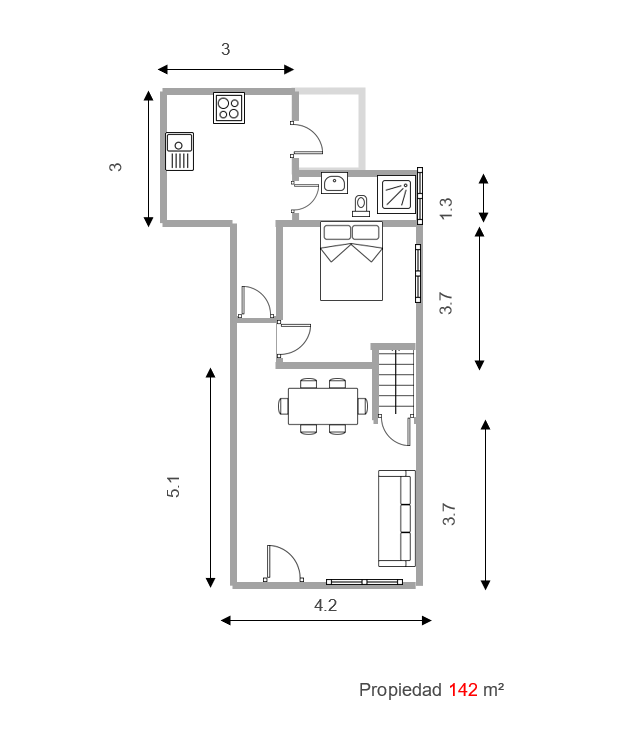 Hermosa casa de pueblo de 3 dormitorios y 2 baños en el corazón de Vélez Rubio