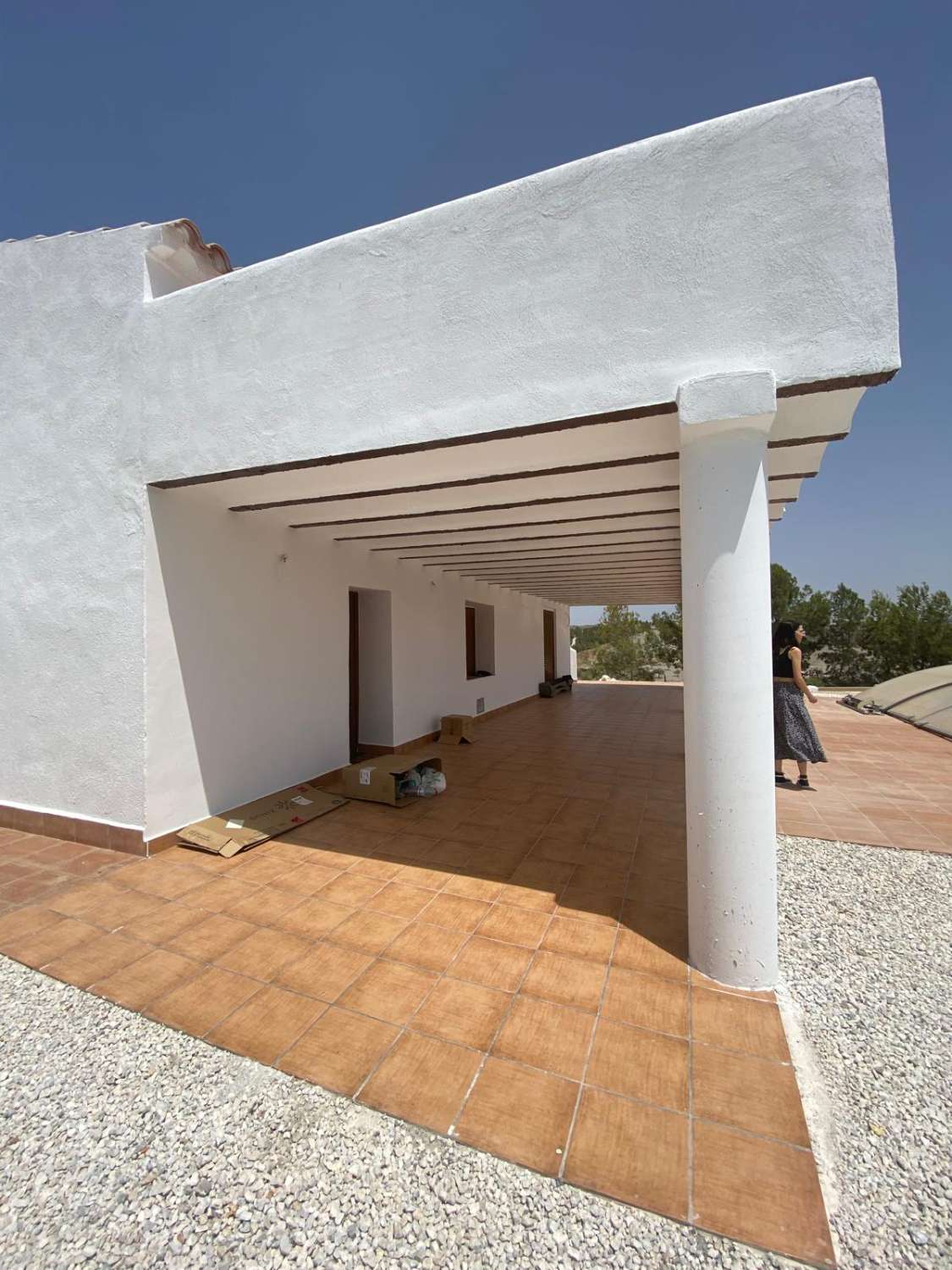 Superbe 5 chambres, 3 salles de bain avec piscine, Cortijo à Henares avec 8 hectares de terrain