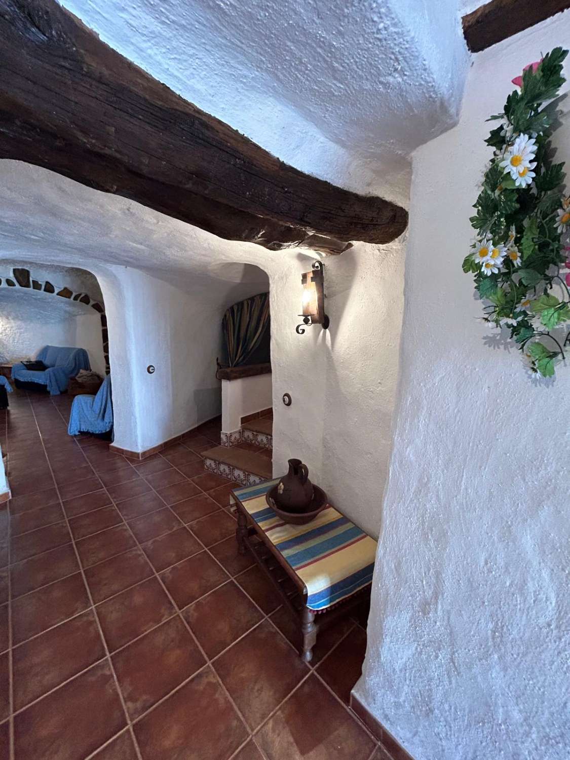 Maison troglodyte tout simplement magnifique à Freila - 7 chambres, 4 salles de bains et terrasse